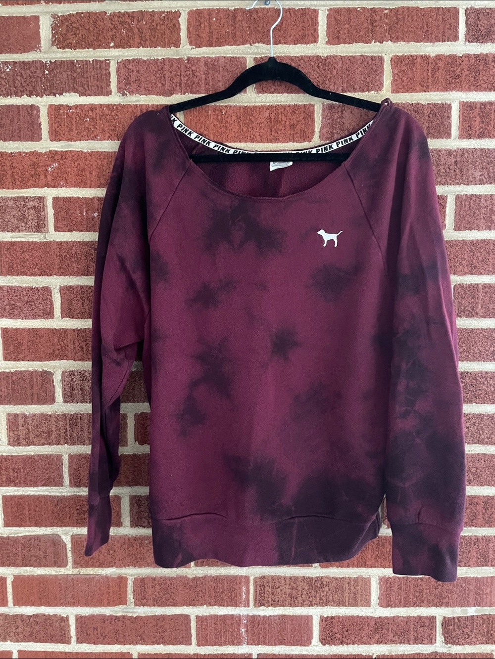 PINK Victoria's Secret Burgundy Sweatshirt